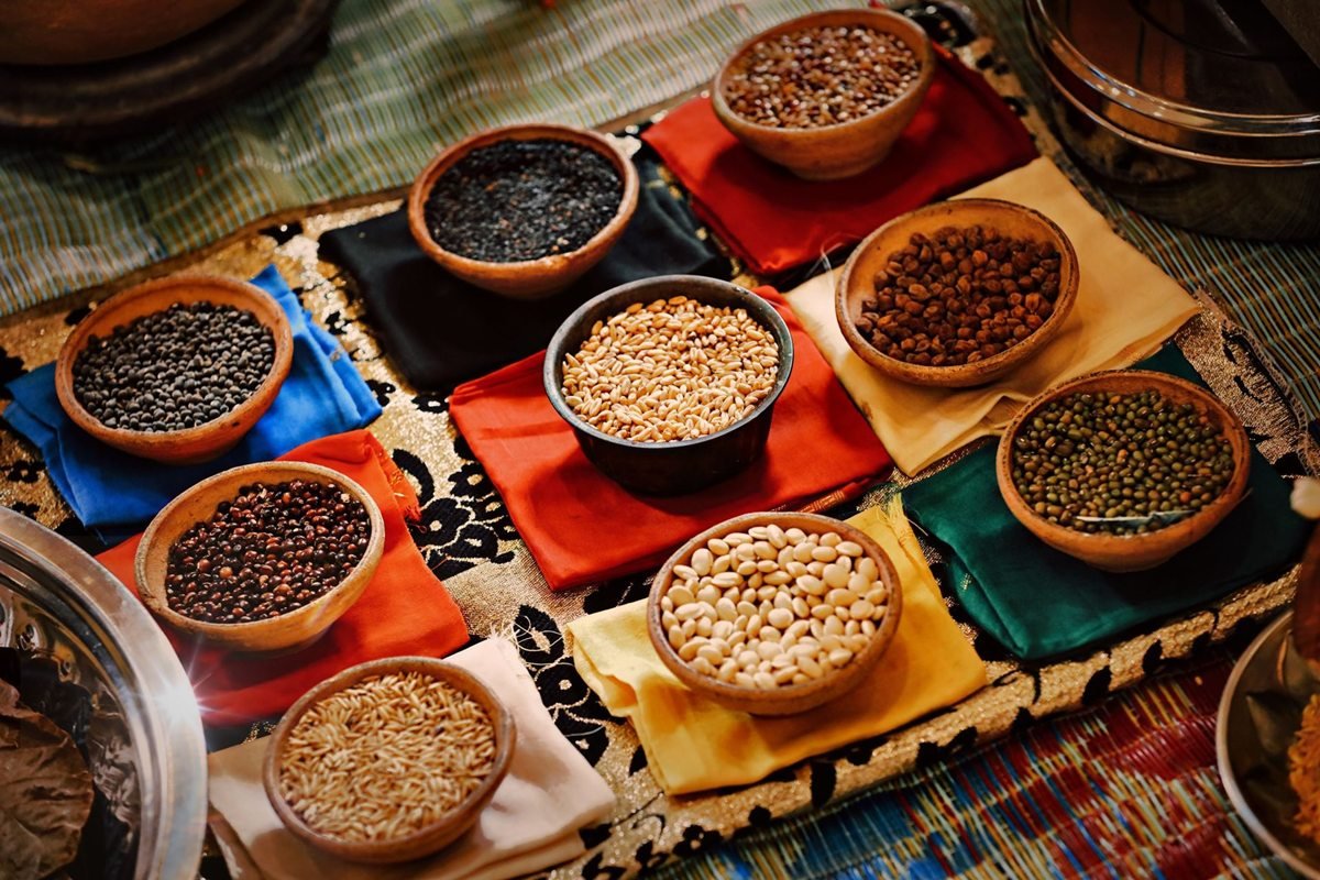 Organic millet powders