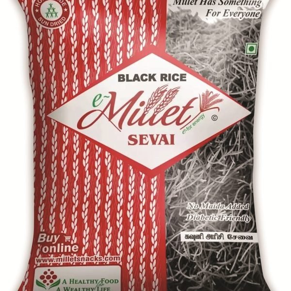 BLACK RICE Millet Vermicelli