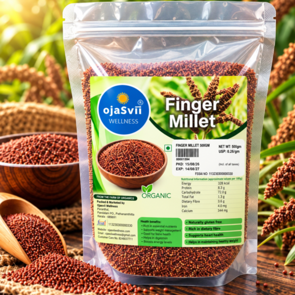 Finger Millet (പാഞ്ചി പുല്ലു / Ragi ) 500gm