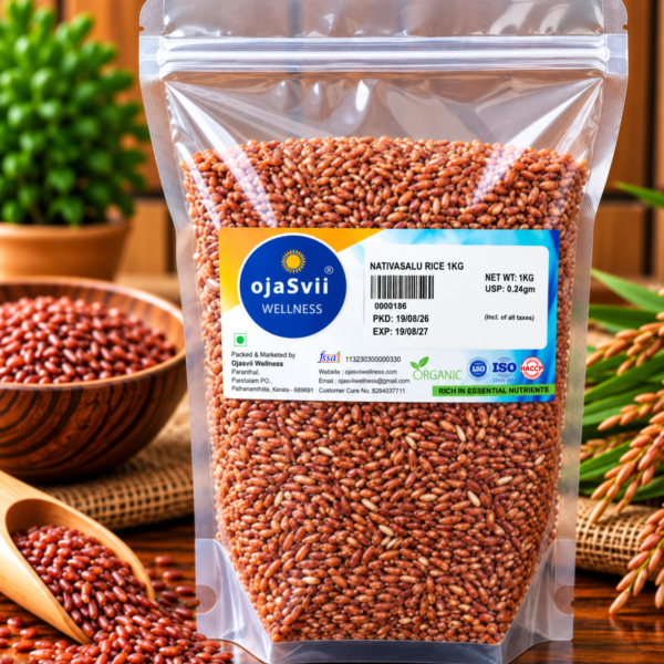 Rakthasali (Brown) Rice 1Kg