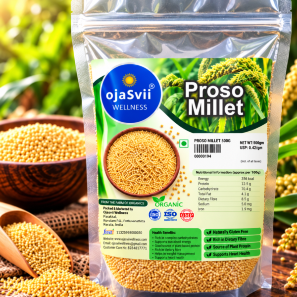 Proso Millet ( Panivaraku /  (പനിവരക്) 500gm