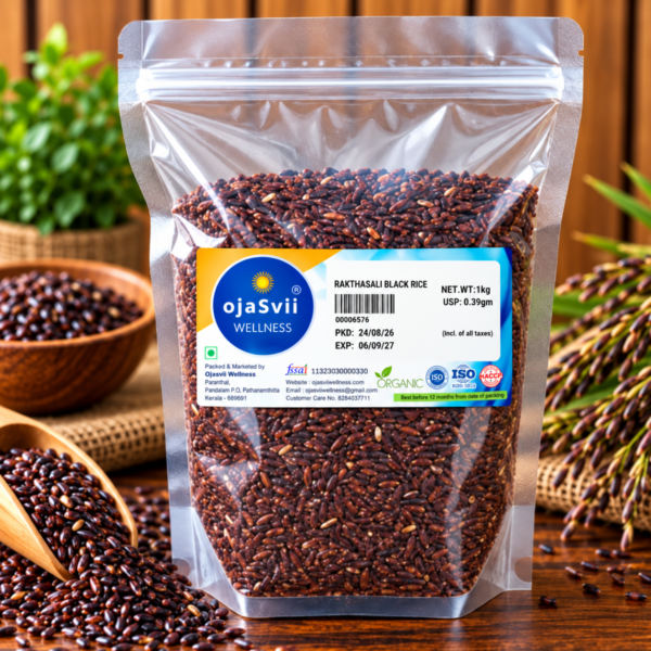 Rakthasali (Black) Rice 1kg