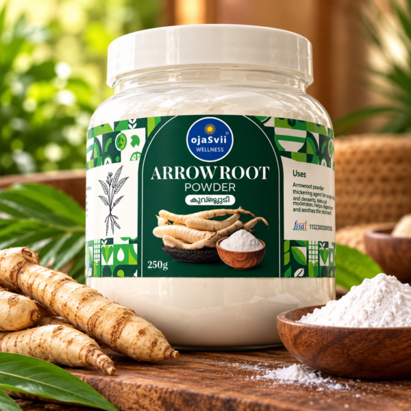 Arrow Root Powder (കൂവപ്പൊടി)  250gm