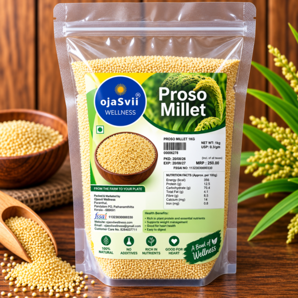 Proso Millet ( Panivaraku /  (പനിവരക്) 1kg