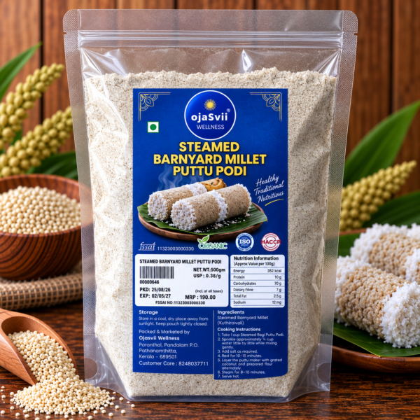 Steamed Barnyard Millet Puttu Podi 500gm